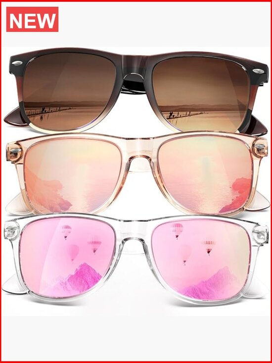 Polarized Sunglasses UV400 Protection Retro Trendy Sun Glasses Travel Driving main image 4